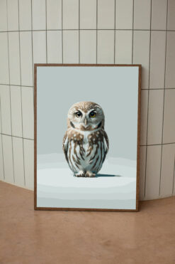 Owl er en designplakat fra Plakattrykkeren
