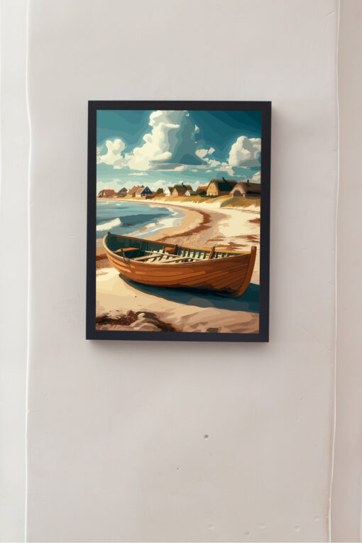 Vesterhavet er en plakat fra Plakattrykkeren